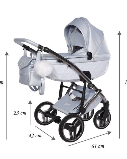 stroller with luxury detailing