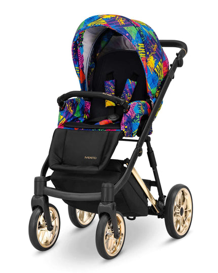 Kunert Ivento Stroller Color: Ivento Colors Impresion Frame Color: Golden Frame Combo: 2 IN 1 KIDZNBABY