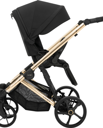 Kunert Stroller Arizo in Black + Gold