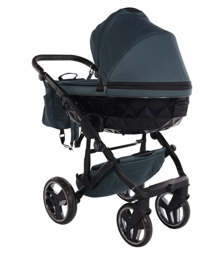 Family walk with stroller