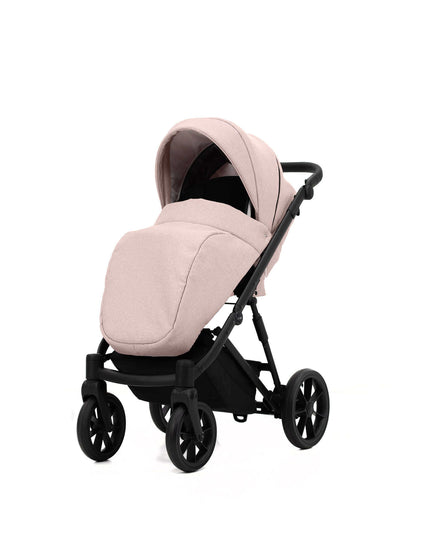 Kunert Ivento Stroller Color: Ivento Smoky Pink Frame Color: Black Frame Combo: 2 IN 1 KIDZNBABY