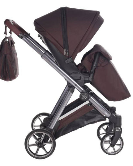 stroller with quick fold aluminum frame