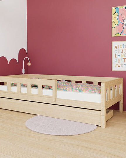 benlemi plotty safety rail bed