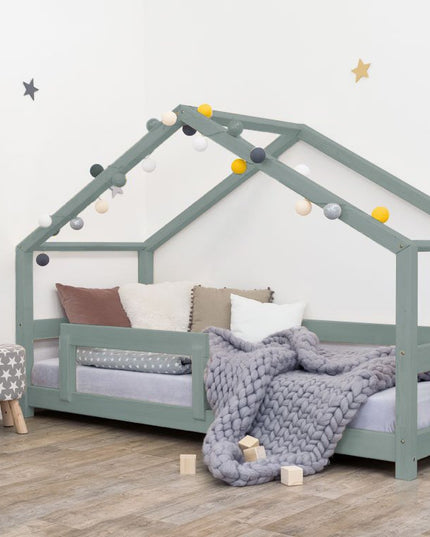 Protective barrier kids bed