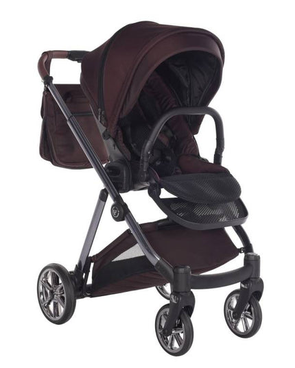 stroller with rain cover and foot cover