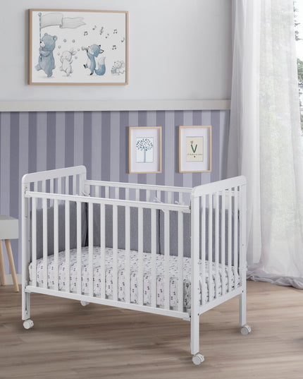 baby cot with drop side feature