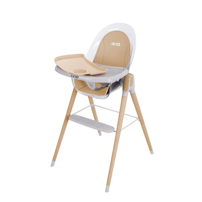 ikid piccola evolutive high chair beige