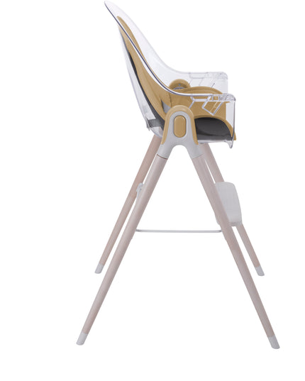 modern baby high chair plexiglass pvc