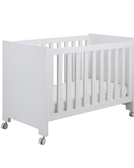 kidznbaby drop side crib with wheels