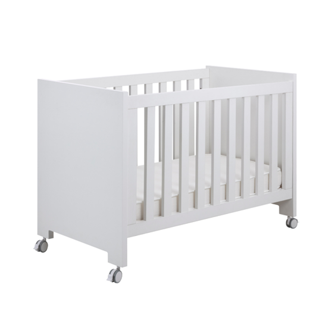 kidznbaby drop side crib with wheels