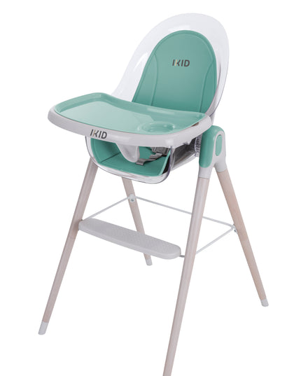 ikid piccola high chair mint color