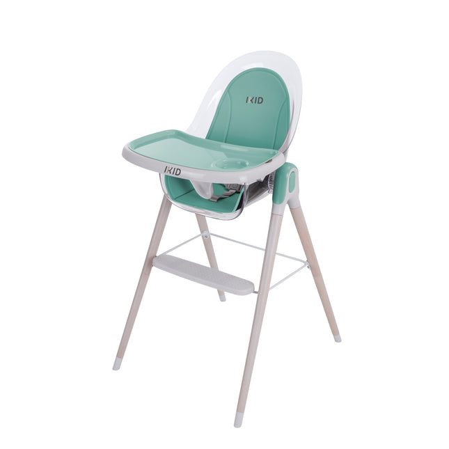 ikid piccola high chair mint color