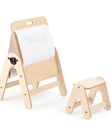 Bear design birch plywood activity table