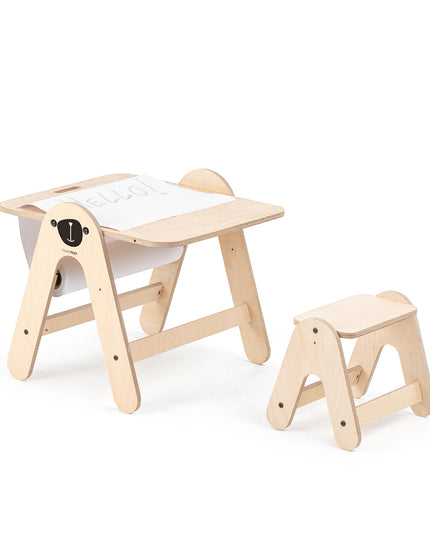 MDF kids table with writing board