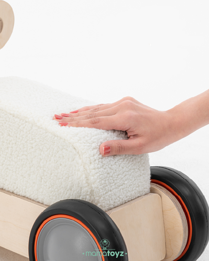 Four‑wheel stable design DriveMe Soft ride‑on