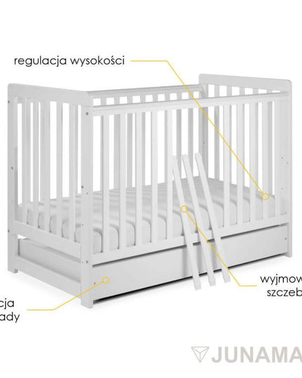 junama white baby crib cozy interior look