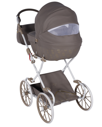 doll stroller with storage basket