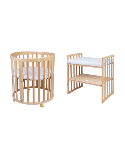 eco friendly oval crib