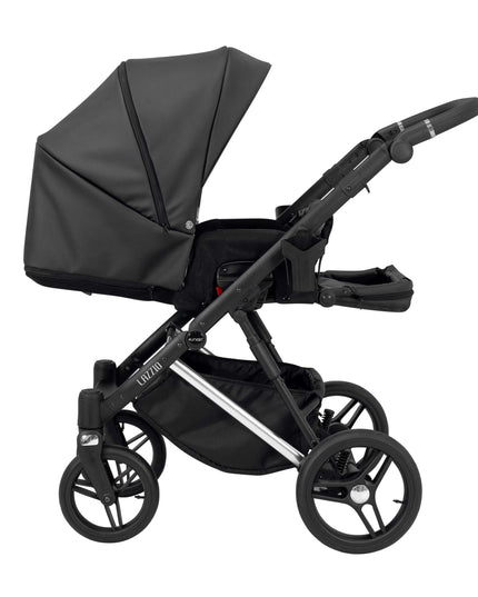 Kunert Lazzio Stroller Color: Lazzio Black Eco Leather, Lazzio Green, Lazzio Colorfull, Lazzio Gray, Lazzio Anthracite, Lazzio Ash Eco Leather, Lazzio Graphite Eco Leather, Lazzio Cappuccino Eco Leather, Lazzio Pink Eco Leather, Lazzio White Eco Leather F