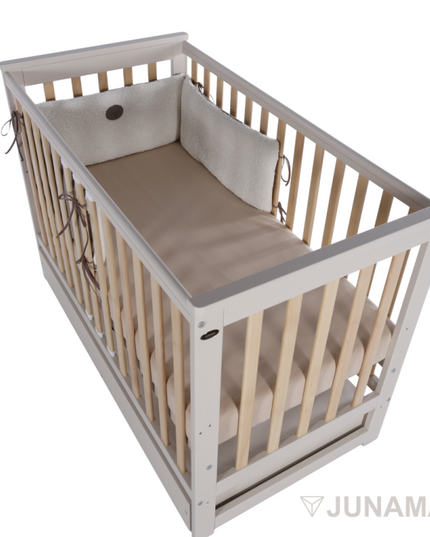 kidznbaby beech crib elegant cashmere finish