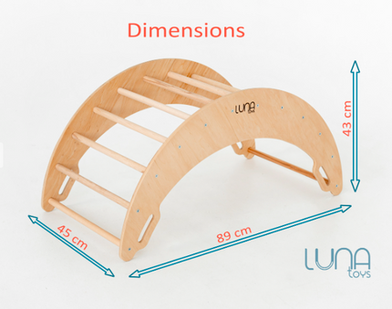 Pikler Arch WoodenTouch natural finish novelty