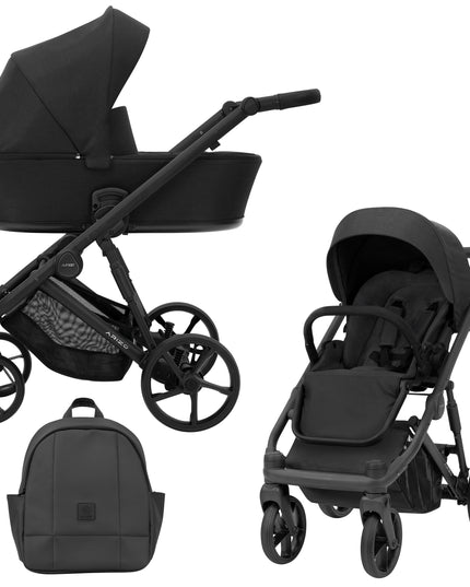 Kunert ARIZO Stroller Black Black Frame