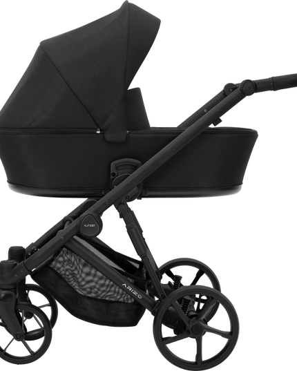 Kunert ARIZO Stroller Black Black Frame