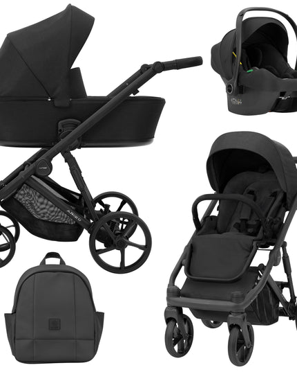 Kunert ARIZO Stroller Black Black Frame