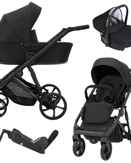 Kunert ARIZO Stroller Black Black Frame