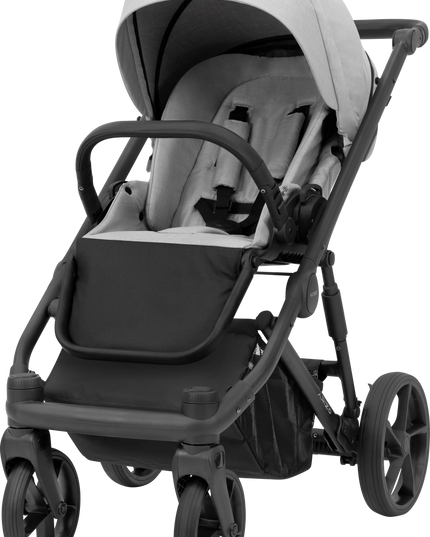 Kunert ARIZO Stroller Grey  with Black Frame