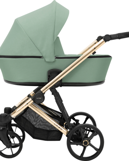 Kunert Stroller Arizo in Mint with Golden Frame 