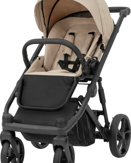 Kunert ARIZO Stroller Cream with Black Frame