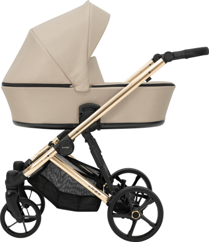 Kunert ARIZO Stroller Cream Golden Frame