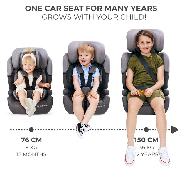 Kinderkraft Car Seat Comfort Up for Growing Child