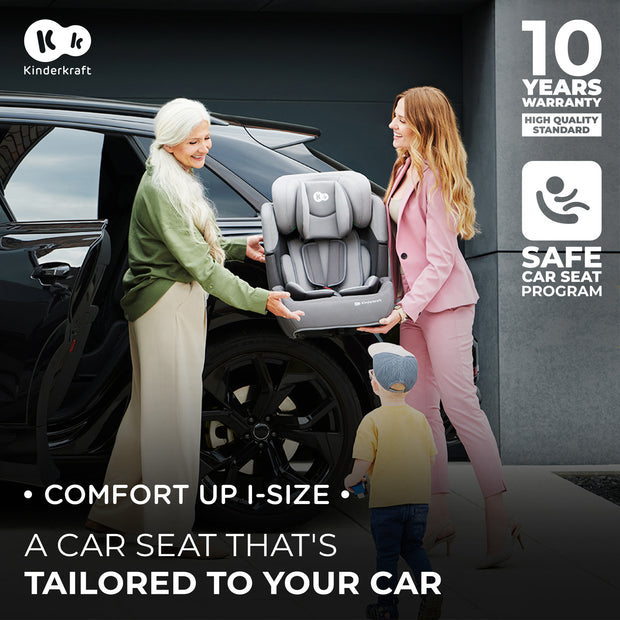 Kinderkraft Car Seat Comfort Up 10yr Warranty