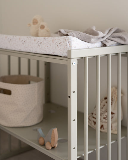 olive desk conversion crib