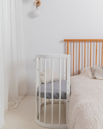 sofa crib setup