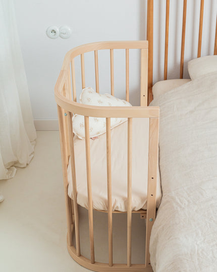 rounded edge crib