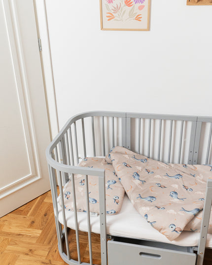 desk and chair crib