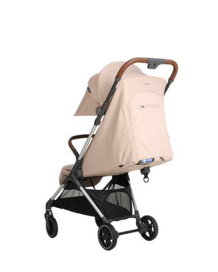 Adjustable stroller footrest