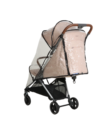 Stroller with head support