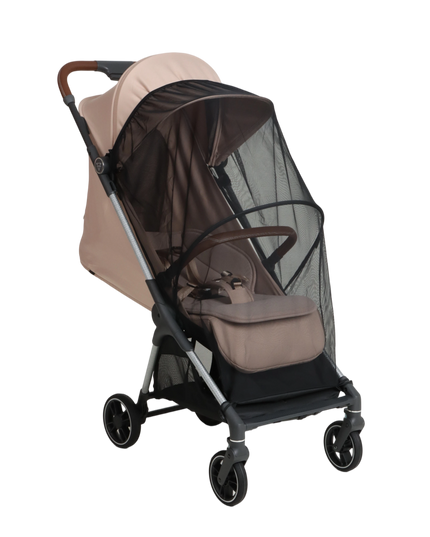 Stroller with storage backpack