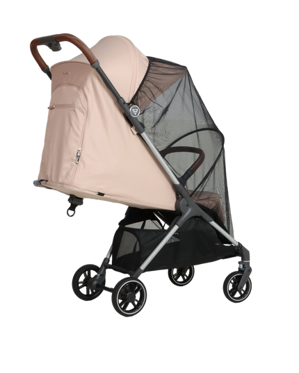 Stroller with safety harness
