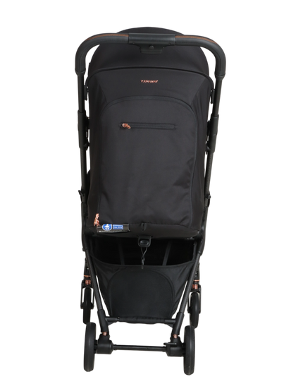 Stroller with double liner