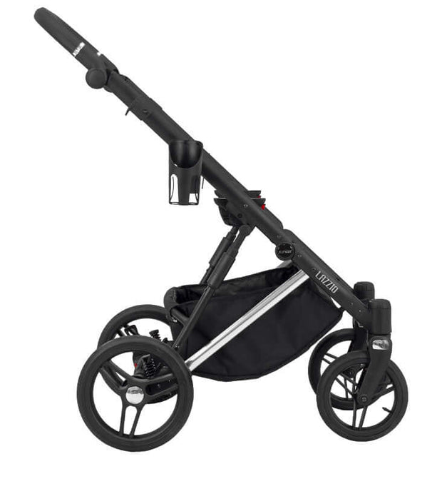 Kunert Stroller LAZZIO profile view, showcasing its streamlined chassis and wheels