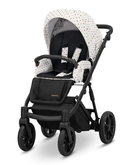 Kunert Ivento Stroller Color: Ivento White Style Frame Color: Black Frame Combo: 2 IN 1 KIDZNBABY