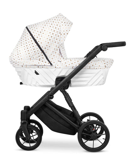 Kunert Ivento Stroller Color: Ivento White Style Frame Color: Black Frame Combo: 2 IN 1 KIDZNBABY