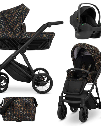 Kunert Ivento Stroller Color: Ivento Black Style, Ivento White Style, Ivento Smoky Pink, Ivento Pastel Grass, Ivento Delicate Flowers, Ivento Colors Impresion, Ivento Eco Dove Grey, Ivento Eco Black Pearl, Ivento Eco White Pearl, Ivento Deep Graphite, Ive