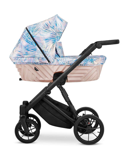 Kunert Ivento Stroller Color: Ivento Pastel Grass Frame Color: Black Frame Combo: 2 IN 1 KIDZNBABY