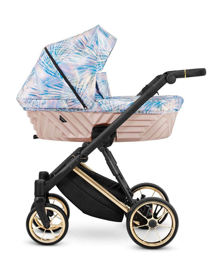 Kunert Ivento Stroller Color: Ivento Pastel Grass Frame Color: Golden Frame Combo: 2 IN 1 KIDZNBABY